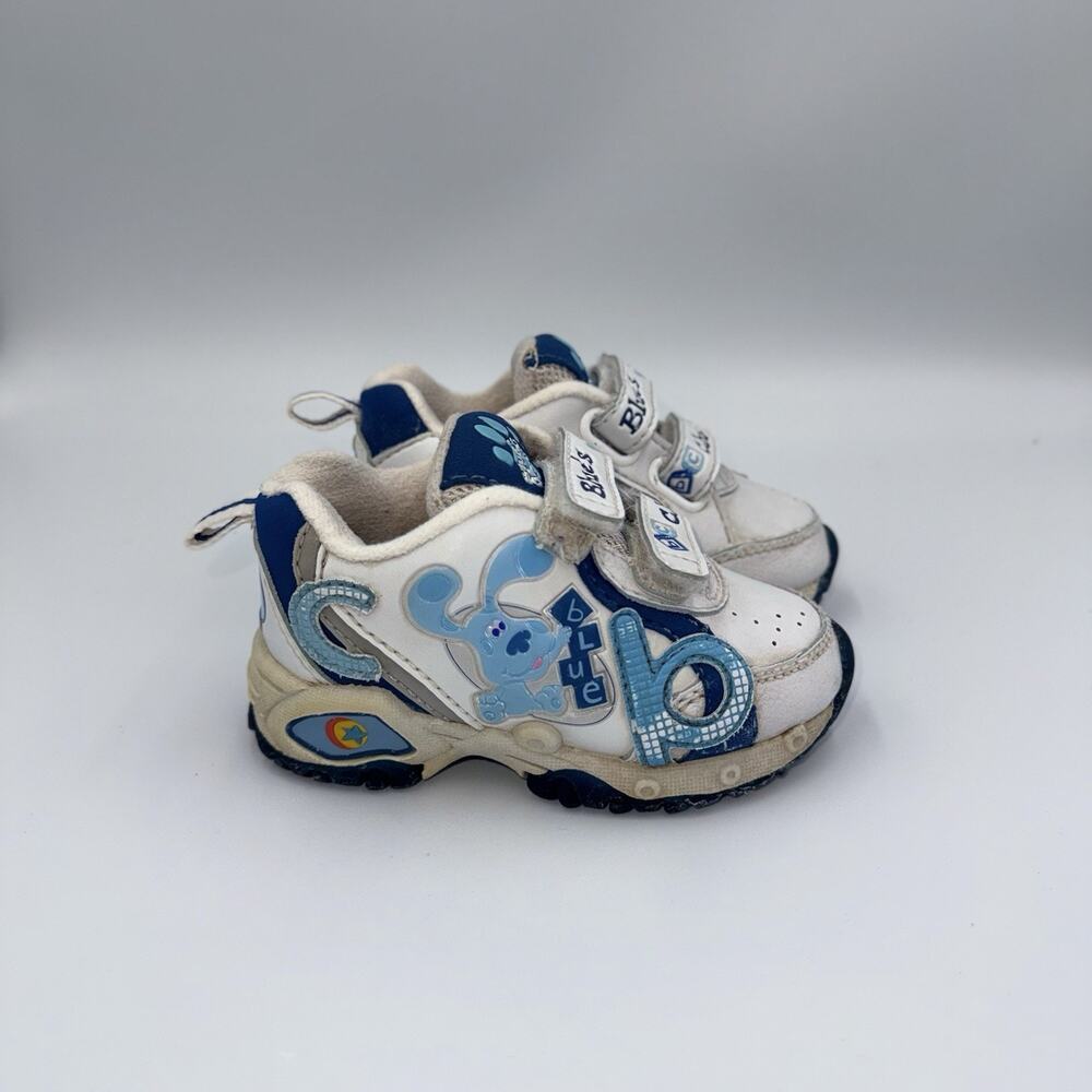 Vintage 2001 Blue’s Clues Nick Jr Toddler Shoes Size 6 Sneakers Viacom Y2K